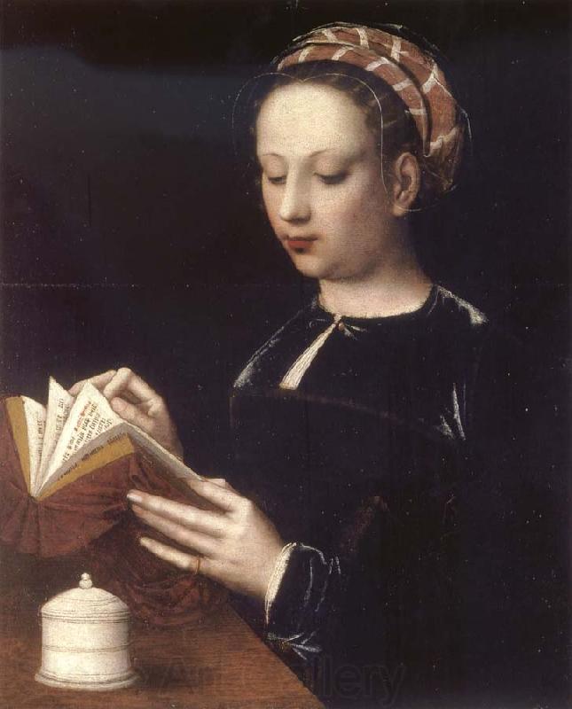 BENSON, Ambrosius Mary Magdalene Reading Spain oil painting art